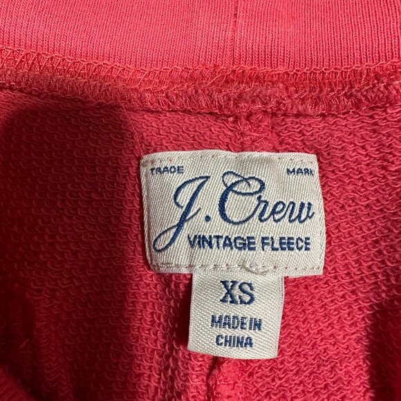 J Crew Vintage Cotton Terry Jogger Womens Small Stripe Pull On Tie Elastic Cuff - Picture 4 of 7